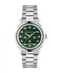 Gucci Watch GUCCI Steel G-Timeless Automatic Malachite Bee Dial 38mm Watch