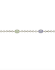 Gucci Jewellery - Bracelet Gucci Sterling Silver Boule Tri Colour Logo Station Bracelet