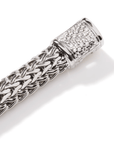 John Hardy Jewellery - Bracelet John Hardy Classic Chain Silver Diamond Pave' Bracelet 7.5mm