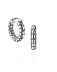 John Hardy Jewellery - Earrings - Hoop John Hardy Dot Hoop Sterling Silver 15MM Earrings