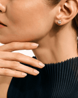 John Hardy Jewellery - Earrings - Stud - LAB John Hardy JH Lovestruck™ Stud Earrings Yellow Gold Diamonds 1.5TCW
