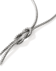 John Hardy Jewellery - Necklace John Hardy Love Knot Y Necklace Sterling Silver 1.8MM