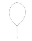 John Hardy Jewellery - Necklace John Hardy Silver Pearl and Diamond Surf Y Necklace