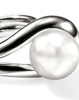 John Hardy Jewellery - Rings John Hardy Silver Pearl Surf Ring