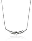 John Hardy Jewellery - Necklace John Hardy Spear Station Necklace Sterling Silver with Diamonds