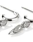 John Hardy Jewellery - Earrings - Drop John Hardy Sterling Naga Diamond Drop Earrings