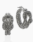 John Hardy Jewellery - Earrings - Hoop John Hardy Sterling Silver 20mm Love Knot Hoops