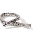 John Hardy Jewellery - Bracelet John Hardy Sterling Silver 7.5mm Icon Bracelet Diamonds