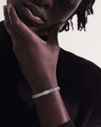 John Hardy Jewellery - Bracelet John Hardy Sterling Silver 7.5mm Icon Bracelet Diamonds