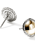 John Hardy Jewellery - Earrings John Hardy Sterling Silver and 18K Essential 10mm Studs