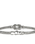John Hardy Jewellery - Bracelet John Hardy Sterling Silver and Diamond Love Knot Bracelet