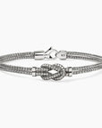 John Hardy Jewellery - Bracelet John Hardy Sterling Silver and Diamond Love Knot Bracelet