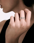 John Hardy Jewellery - Rings John Hardy Sterling Silver and Diamond Surf Link Ring