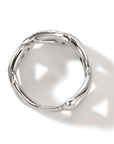 John Hardy Jewellery - Rings John Hardy Sterling Silver and Diamond Surf Link Ring