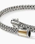 John Hardy Jewellery - Bracelet John Hardy Sterling Silver and Yellow Gold 5mm Classic Chain Large Bracelet