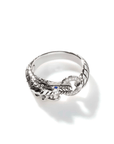 John Hardy Jewellery - Rings John Hardy Sterling Silver Naga Ring with Diamonds
