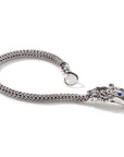 John Hardy Jewellery - Bracelet John Hardy Sterling Silver Pave 5mm Naga Bracelet Size M