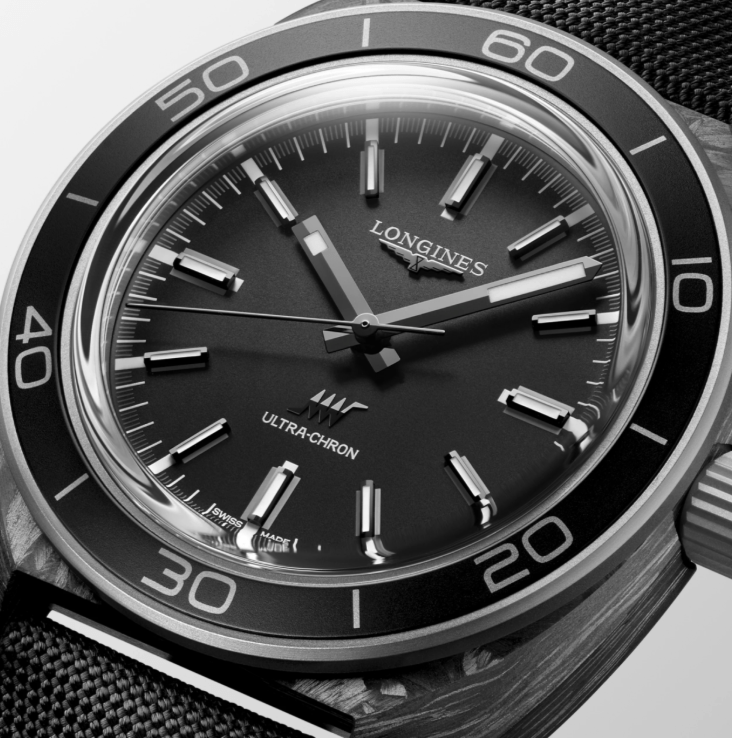 Longines Ultra-Chron Carbon 43mm – Touch of Gold Fine Jewellery