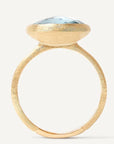 Marco Bicego Jewellery - Rings Marco Bicego 18K Jaipur Cyan Blue Topaz Ring Size 7