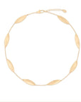 Marco Bicego Jewellery - Necklace Marco Bicego 18K Lunaria Twist Leaves Station Necklace