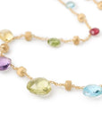 Marco Bicego Jewellery - Necklace Marco Bicego 18K Paradise Mixed Gem Drop Necklace