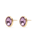 Marco Bicego Jewellery - Earrings - Stud Marco Bicego 18K Yellow Gold Jaipur Amethyst Studs