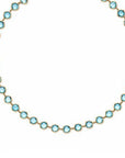 Marco Bicego Jewellery - Necklace Marco Bicego 18K Yellow Gold Jaipur Blue Topaz Link Necklace