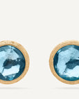 Marco Bicego Jewellery - Earrings - Stud Marco Bicego 18K Yellow Gold Jaipur Blue Topaz Stud Earrings