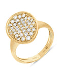 Marco Bicego Jewellery - Rings Marco Bicego 18K Yellow Gold Lunaria Diamond Openwork Ring