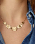 Marco Bicego Jewellery - Necklace Marco Bicego 18K Yellow Gold Lunaria Five Section Necklace