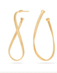 Marco Bicego Jewellery - Earrings - Hoop Marco Bicego 18K Yellow Gold Marrakech Twist Loop Earrings