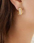 Marco Bicego Jewellery - Earrings - Hoop Marco Bicego 18K Yellow Gold Masia Coil Diamond Hoop Earrings