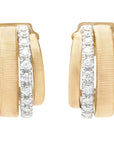 Marco Bicego Jewellery - Earrings - Hoop Marco Bicego 18K Yellow Gold Masia Coil Diamond Hoop Earrings