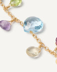 Marco Bicego Jewellery - Bracelet Marco Bicego 18K Yellow Gold Paradise Mixed Gem Single Strand Bracelet