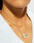 Marco Bicego Jewellery - Necklace Marco Bicego 18K Yellow Gold Petali Diamond Mother of Pearl Necklace