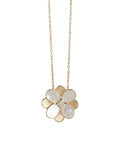 Marco Bicego Jewellery - Necklace Marco Bicego 18K Yellow Gold Petali Diamond Mother of Pearl Necklace