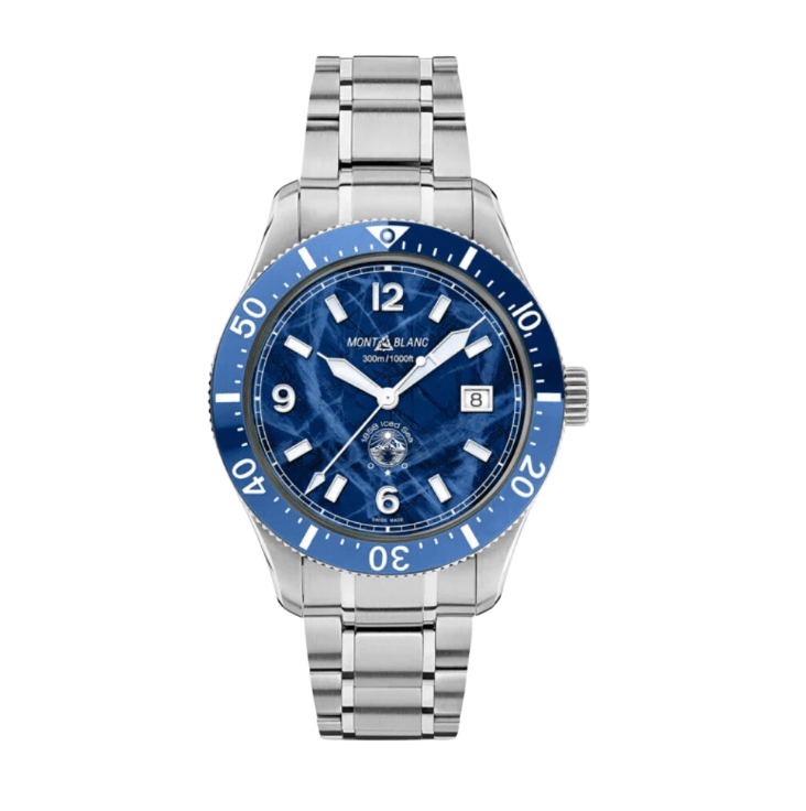 Montblanc 1858 Iced Sea Automatic Date