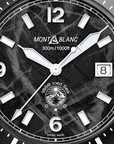 Mont Blanc Watch Montblanc 1858 Iced Sea Automatic Date 41MM