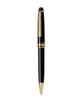 Mont Blanc Accessories - Writing Instruments Montblanc Meisterstuck Black Gold Coated Ballpoint Pen