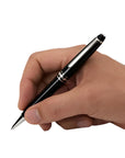Mont Blanc Accessories - Writing Instruments Montblanc Meisterstuck Black Platinum Coated Ballpoint Pen