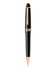 Mont Blanc Accessories - Writing Instruments Montblanc Meisterstuck LeGrand Black Rose Gold Coated Ballpoint Pen
