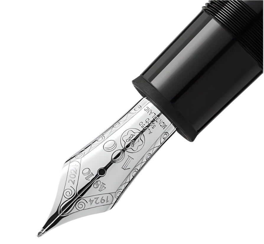【新品】Montblanc モンブラン 149 EF Meisterstück Gold-Coated 149 Fountain Pen (EF) - Black