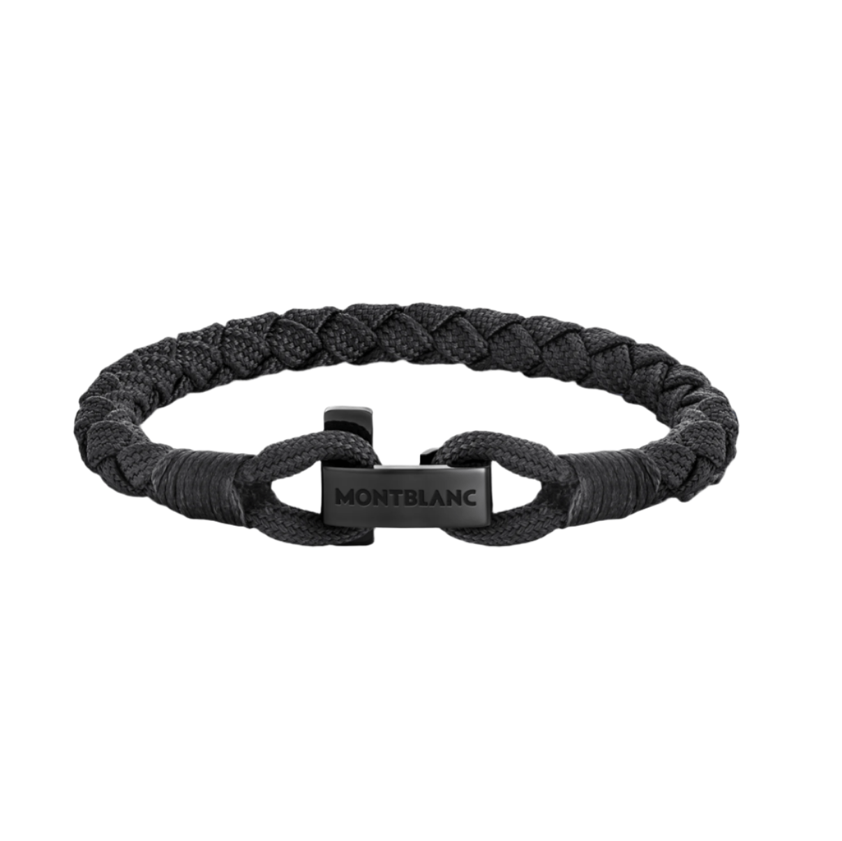 Montblanc Steel PVD Black Woven Nylon Bracelet – Touch of Gold