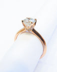 Touch of Gold Diamonds Jewellery - Engagement Ring Noam Carver 14K Rose Gold 1.17ct Round Diamond Engagement Ring