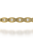 NC Rae Jewellery - Bracelet Noam Carver 14K Yellow Gold Rae Diamond Petals Line Bracelet