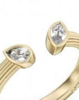 NC Rae Jewellery - Rings Noam Carver 14K Yellow Gold Rae Diamond Torque Ring