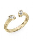 NC Rae Jewellery - Rings Noam Carver 14K Yellow Gold Rae Diamond Torque Ring