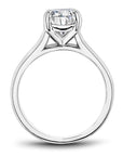 Touch of Gold Diamonds Jewellery - Engagement Ring Noam Carver 18k White Gold 1.50ct Round Solitaire Diamond Engagement Ring