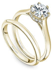 Crown Ring Noam Carver 6 Claw Solitaire Engagement Ring