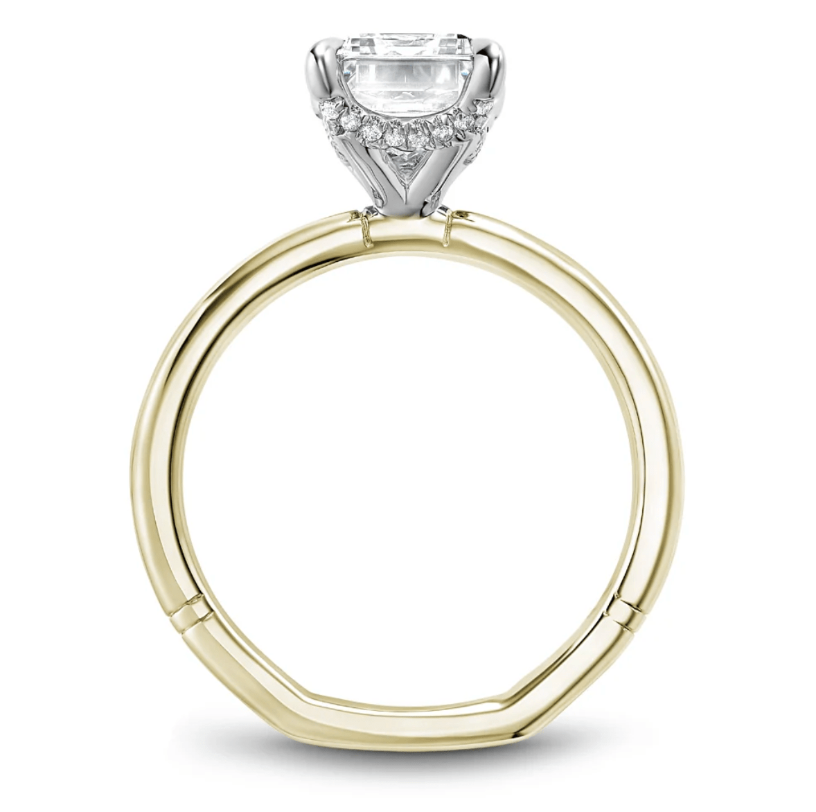m❤︎ Noam Carver Atelier 14K Two Tone Yellow Gold Shank with